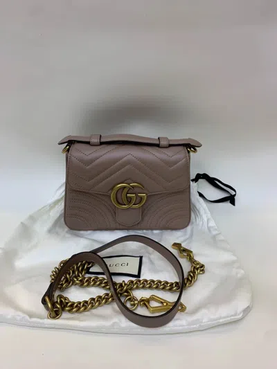 Gucci Women Pre-loved Bag Very Good Condition In Gray