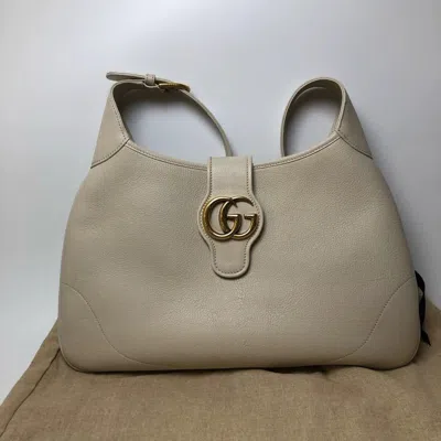 Gucci Women Pre-loved Bag Very Good Condition In Neutral