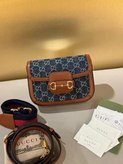 Gucci Women Pre-loved Bag Very Good Condition In Blue