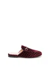 Gucci `princetown` Loafers With `horsebit` In Burgundy