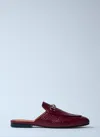 Gucci Princetown Leather Slipper In Red
