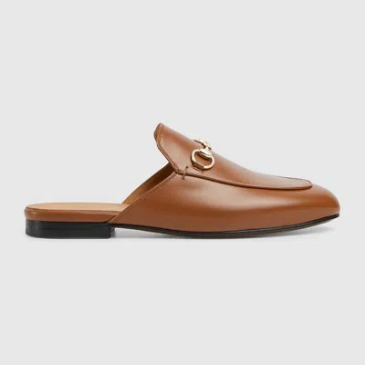 Gucci Women's Princetown Slipper In Brown