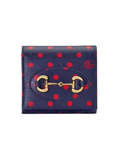 Gucci Women's Printed Leather Bit Wallet