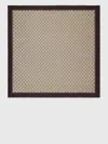 Gucci Hand-stitched Silk Square Contrast Border