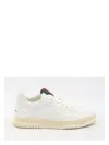 Gucci Reweb Sparrow Low-top Leather Sneakers In White