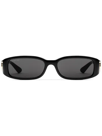 Gucci Rectangular-frame Sunglasses In Multicolor