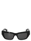 Gucci Grey Rectangular Ladies Sunglasses Gg0516s 001 52 In Black