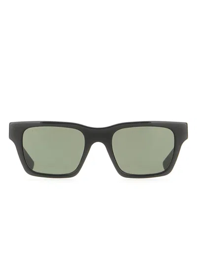 Gucci Women Rectangular Sunglasses In Black