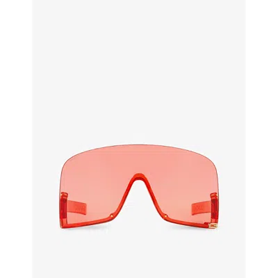 Gucci Women's Sunglasses, Gg1631s In Red