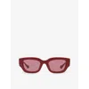 Gucci Woman Sunglass Gg1558sk In Red