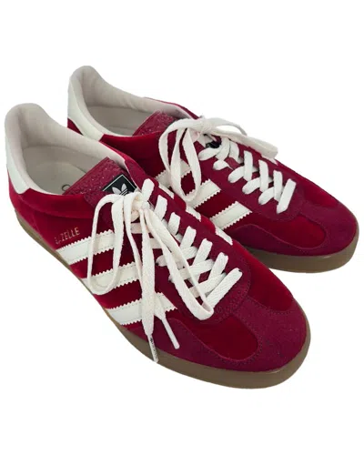 Pre-owned Gucci Women's Resin X Adidas Gazelle Sneaker (authentic Pre-loved) In Red