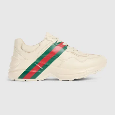 Gucci Women's Rhyton Sneaker In Neutral