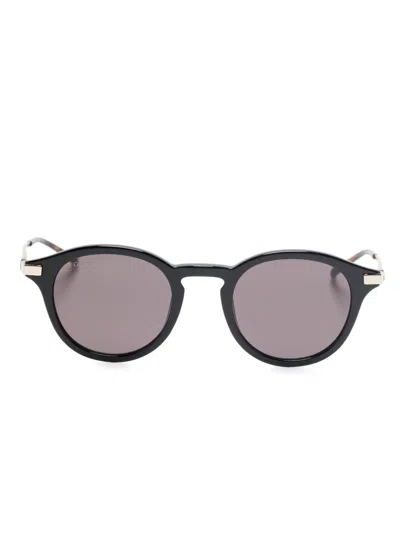 Gucci Women Round Sunglasses In Black