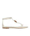 Gucci Women's Sandal With Bamboo Detail In Neutral