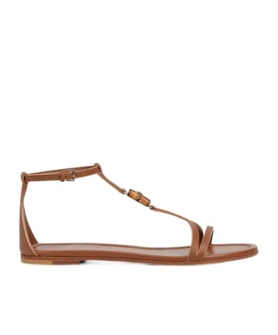 Gucci Women's Sandal With Bamboo Detail