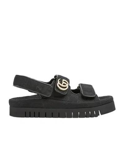 GUCCI GUCCI DOUBLE G SANDALS