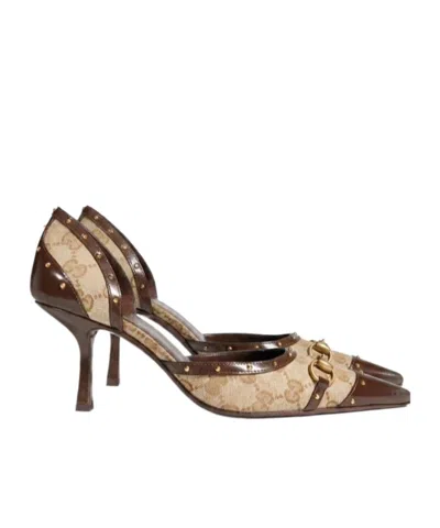 Gucci Women's Savoy Pump In Brown