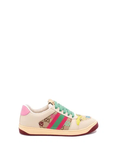 Gucci Women `screener` Sneakers In Multi