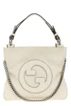 Gucci Quilted Chain Strap Top Handle Tote Bag In White