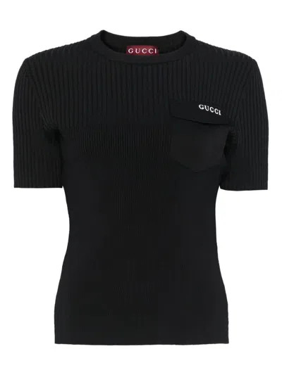 Gucci Women Short Sleeve Crew-neck Top