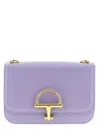 Gucci Small Leather Siena Shoulder Bag In Purple