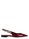 Gucci Signoria Ballet Flats In Red