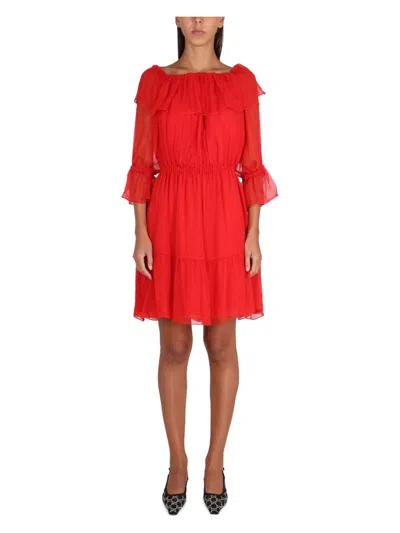 GUCCI WOMEN'S SILK CHIFFON DRESS