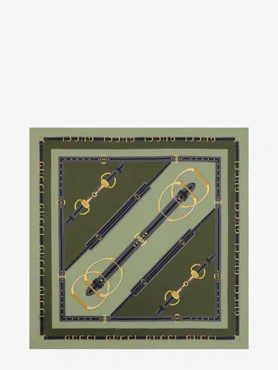 Gucci Women Silk Foulard In Multi