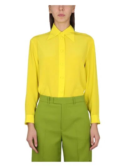 GUCCI WOMEN'S SILK SHIRT