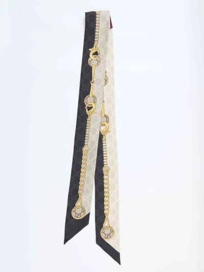 GUCCI GUCCI WOMEN SILK TWILL BOW