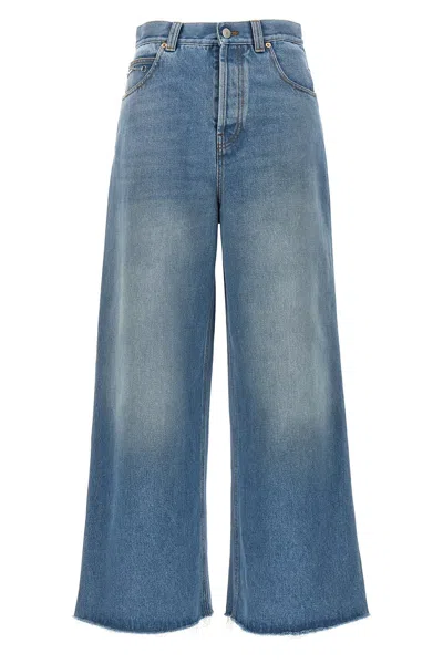 Gucci Women 'skate' Jeans In Blue