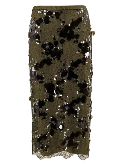 Gucci Women's Skirt Romantic Lace