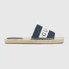 Gucci Women's Slide Sandal In Blue
