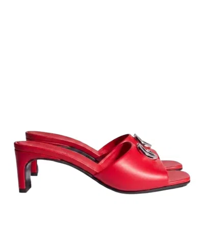 Gucci Women's Slide Sandal With Double G In Multi