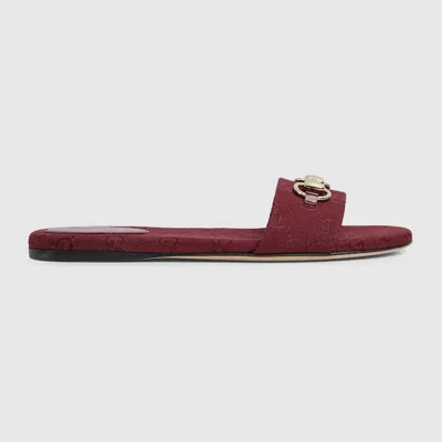 Gucci Women's Slide Sandal With Horsebit