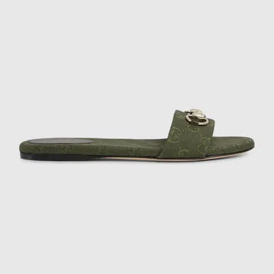 Gucci Women's Slide Sandal With Horsebit