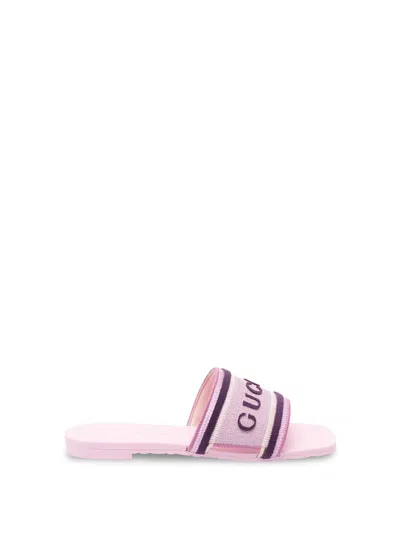 Gucci Women Luna Sandal In Pink
