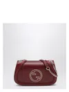 Gucci Small Blondie Rosso Ancora Shoulder Bag Women In Red