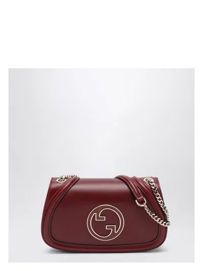 GUCCI WOMEN'S SMALL BLONDIE ROSSO ANCORA SHOULDER BAG