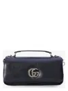Gucci Womens Black Black Gg Milano Small Top-handle Leather Bag In Black