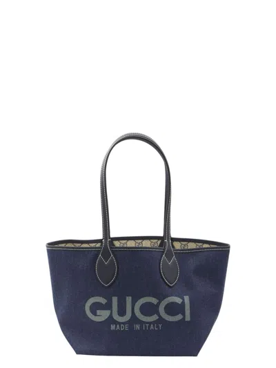 Gucci Women's Smalltotissima Reversible Bag In Blue