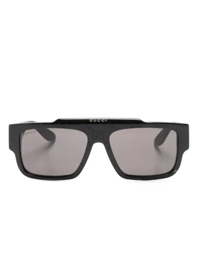 Gucci Women Square Frame Sunglasses In Multicolor