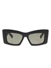 Gucci Squared Sunglasses In Multicolor