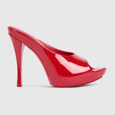 Gucci Women's Stiletto Platform Slide In Multi