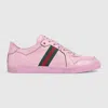 Gucci Coda Leather Low-top Sneakers In Pink
