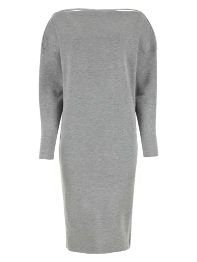 GUCCI WOMEN'S STRETCH WOOL BLEND DRESS