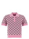 Gucci Women's Stretch Wool Blend Polo Shirt