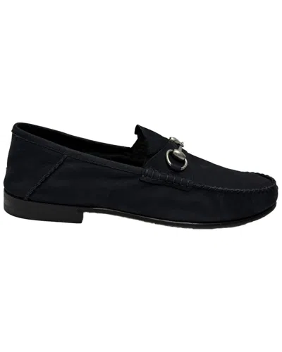 Gucci Women's Suede 1953 Horsebit Convertible Loafer (authentic Pre-loved) In Black