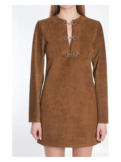 Gucci Women's Suede Dress