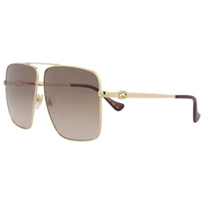 Gucci Womens Gg1087s-30012961002 Novelty Sunglasse In Brown